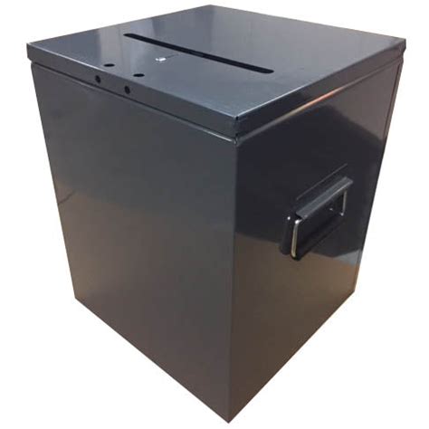 metal ballot box uk|large ballot boxes.